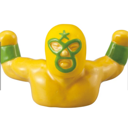 Wrestler Chopstick Rest | Yellow