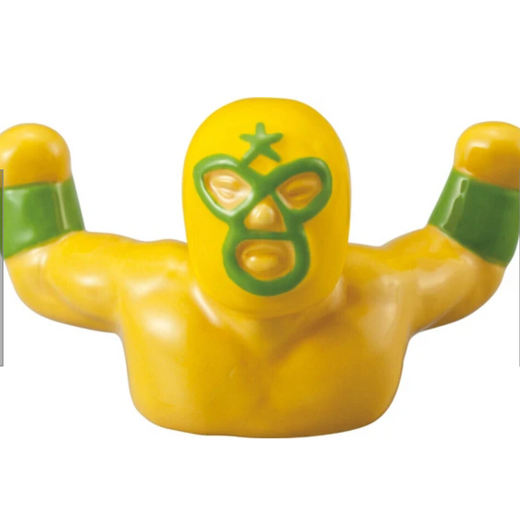 Wrestler Chopstick Rest | Yellow