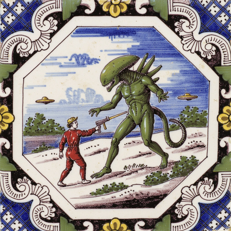 SinHouse Projects | Rustic Tile | Alien Attack