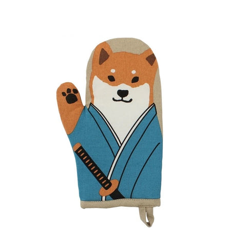 One-handed Oven Mitten | Shiba Samurai