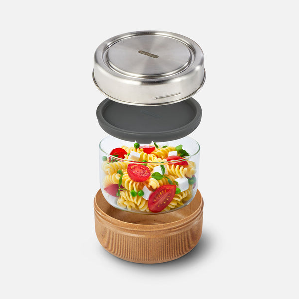 Black + Blum | Glass Lunch Bowl | Slate
