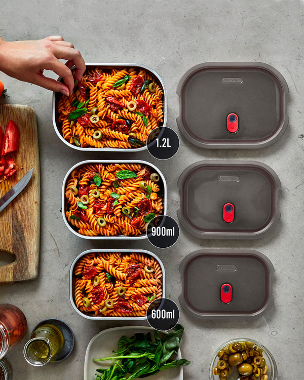 Black + Blum | Steel Food Box | Medium