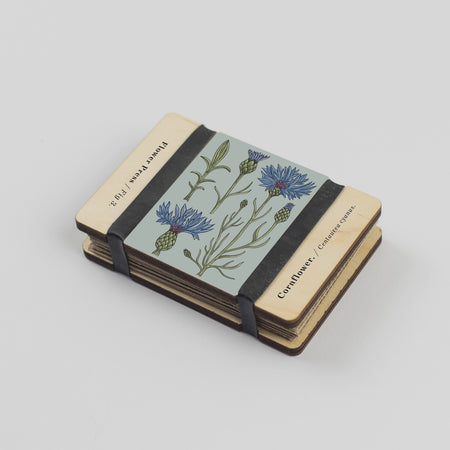 Pocket Flower Press | Vintage Cornflower