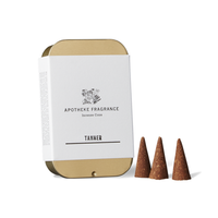 Apotheke Fragrance | Incense Cones | Tanner