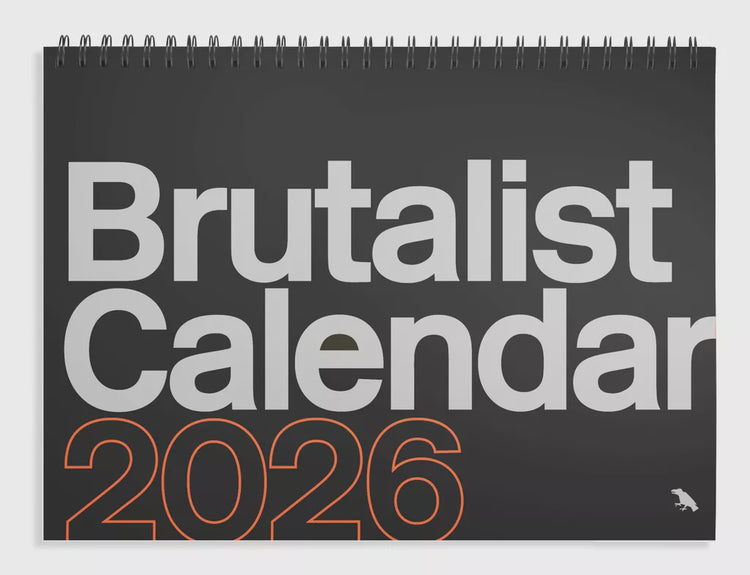 Brutalist Calendar 2026