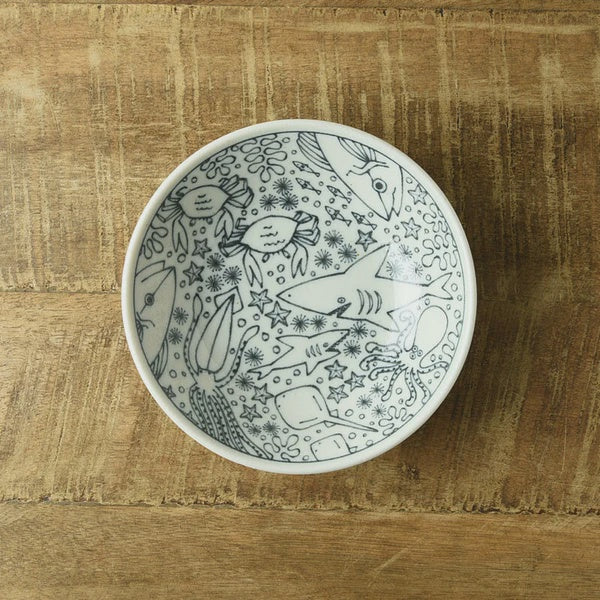 Sea Creatures Deep Plate