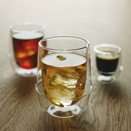 KINTO | Kronos | Double Walled Iced Tea Glass 350ml