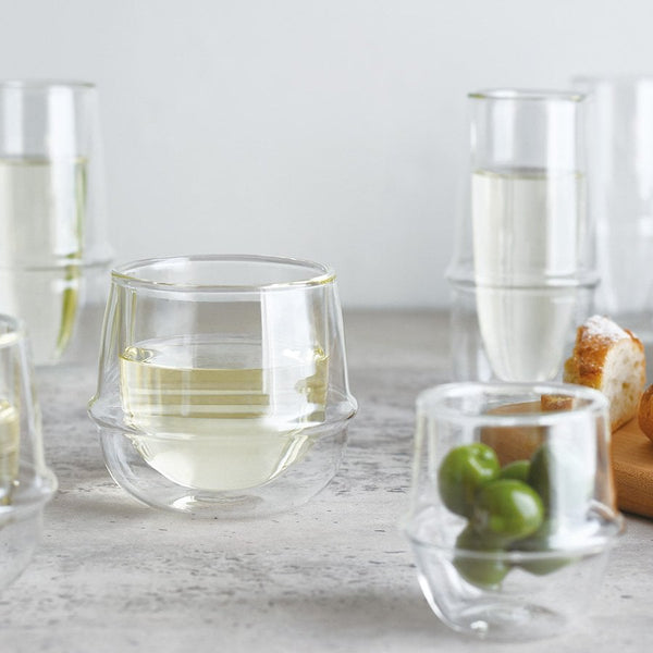 KINTO | Kronos | Double Wall Champagne Glass