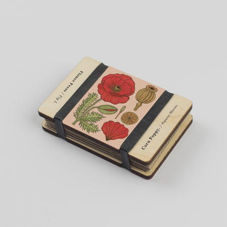 Pocket Flower Press | Vintage Corn Poppy