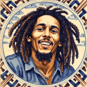 SinHouse Projects | Rustic Tile | Bob Marley