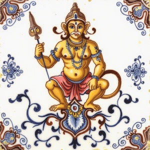 SinHouse Projects | Rustic Tile | Divine Monkey God