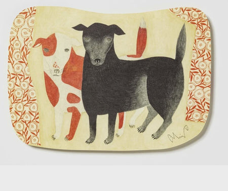 MoritaMiW | Postcard | Two Dogs