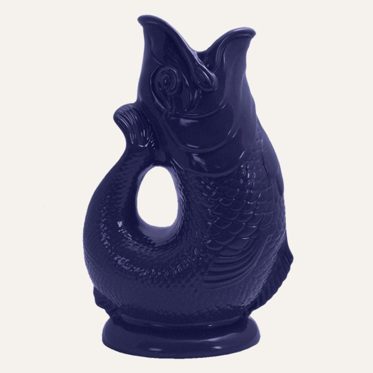 Gluggle Jug | Cobalt Blue | Ceramic | XL