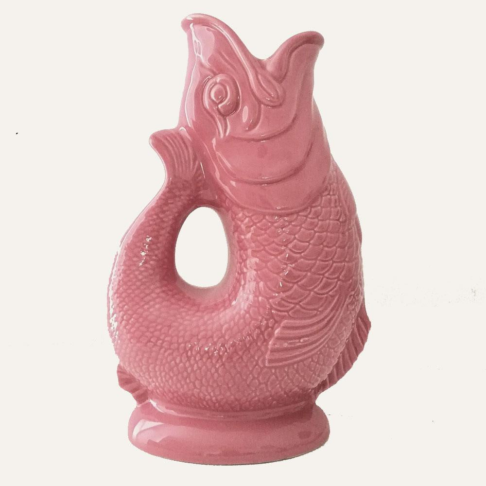 GLUGGLE JUG | Pink | Ceramic | XL