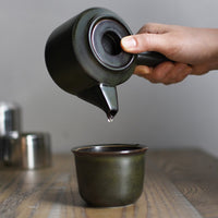 Kinto | LT kyusu teapot 300ml black