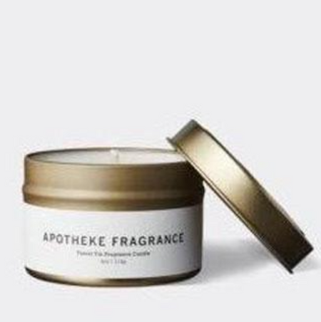 Apotheke Fragrance | Drift Wood | Tin Candle | 4oz 113g
