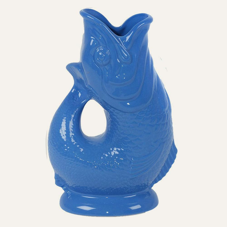 Gluggle Jug | Sea Blue | Ceramic | XL