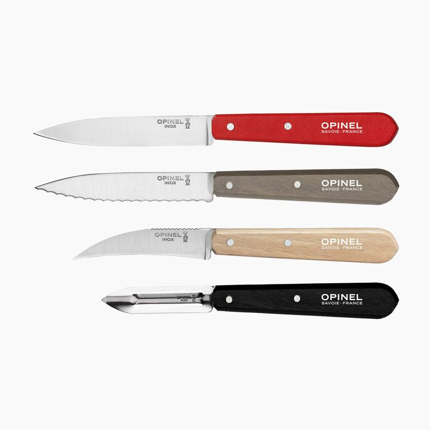 Opinel | Loft | 4pc Kitchen Knife Set