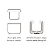 JIU 10 | Aluminium Plant Pot | HACHI